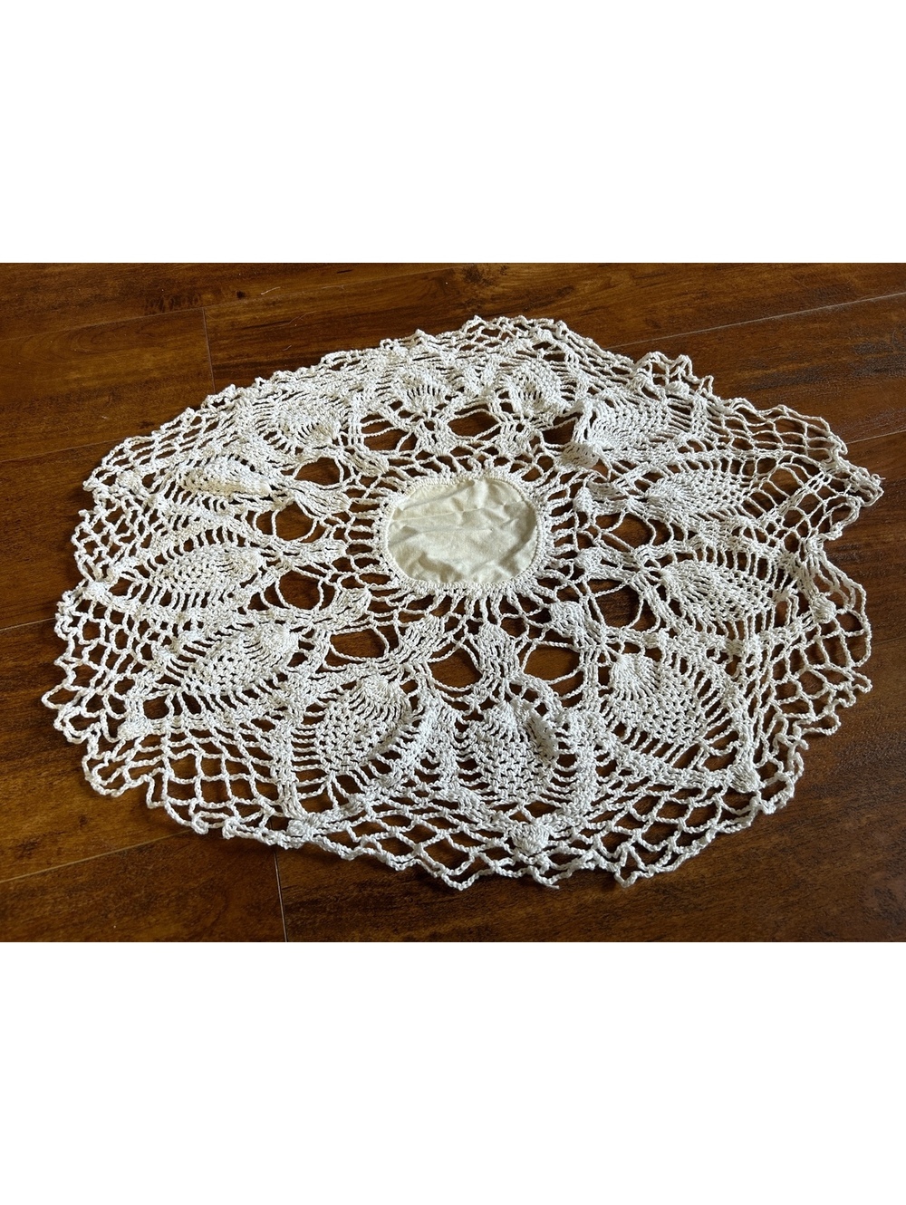 Handmade Vintage Crochet Doily Table Centerpiece